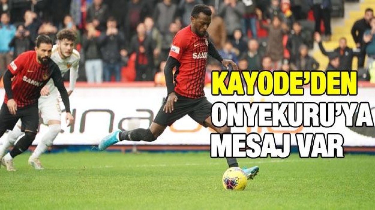 Kayode'den Onyekuru'ya: "Yakında görüşürüz!"