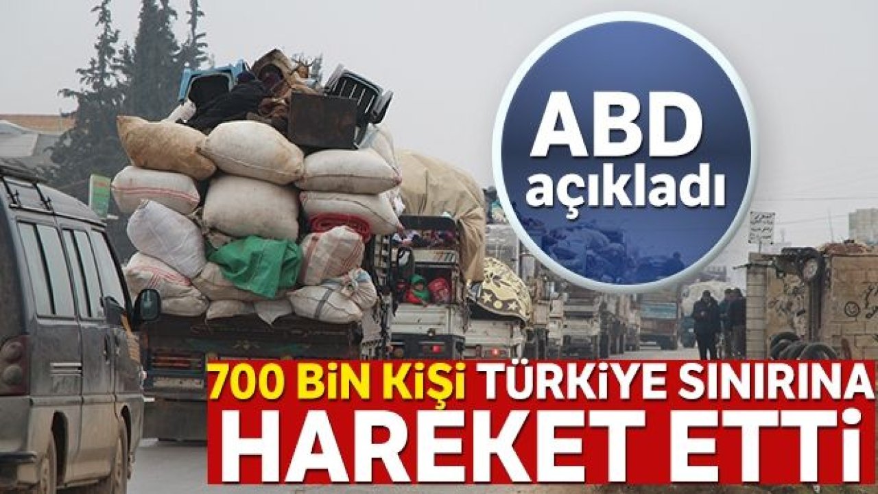 Suriye'den 700 Bin Kişi Türkiye Sınırına Geliyor..!