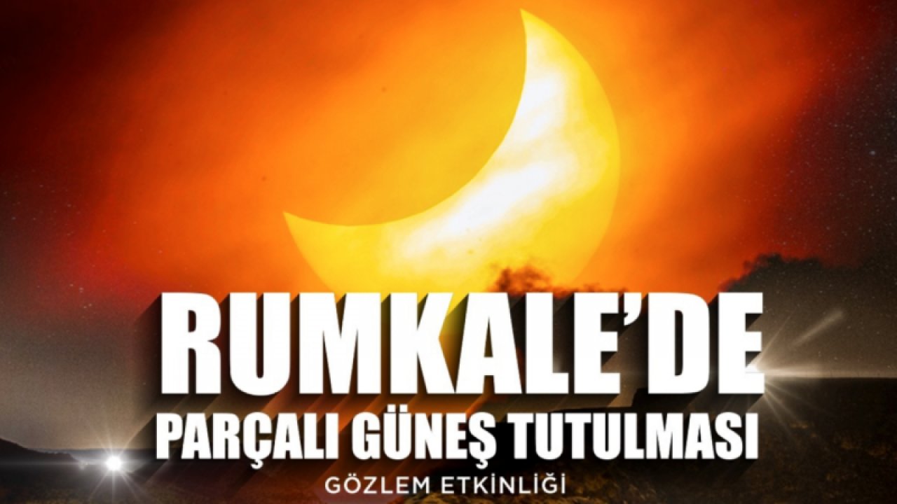 Güneş Tutulması Gaziantep'ten Görülecek mi? Güneş Tutulmasını İzlemek İçin Rumkale'ye Akın Ettiler... Güneş tutulması nasıl izlenir? Güneş tutulması neyle izlenir ve çıplak gözle görülür mü?