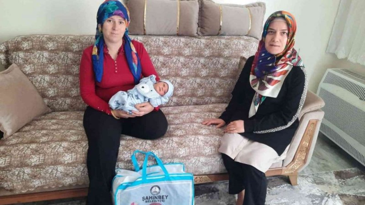 Şahinbey’de 154 bini aşkın bebeğe ’’hoş geldin’’ hediyesi verildi