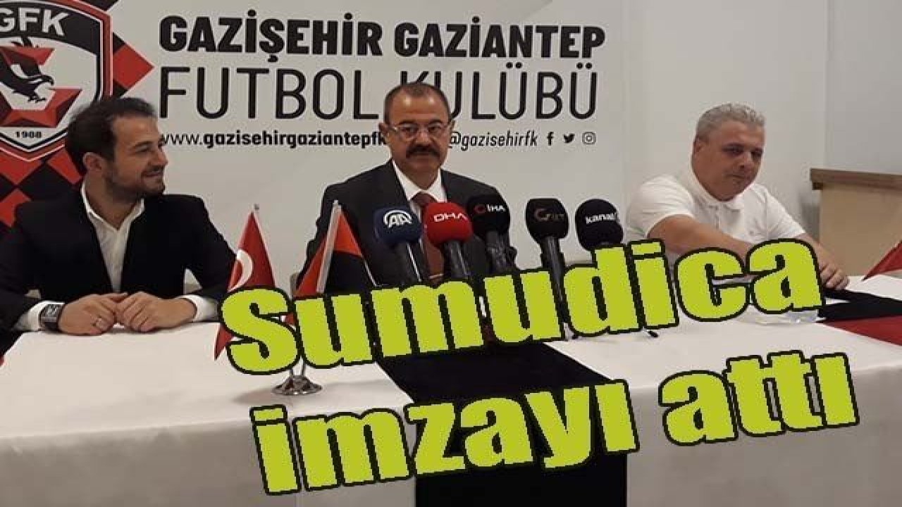 Marius Sumudica resmen Gazişehir'de