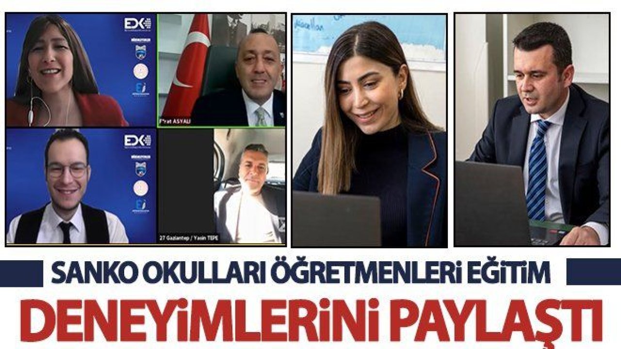 SANKO Okulları öğretmenleri eğitim deneyimlerini paylaştı