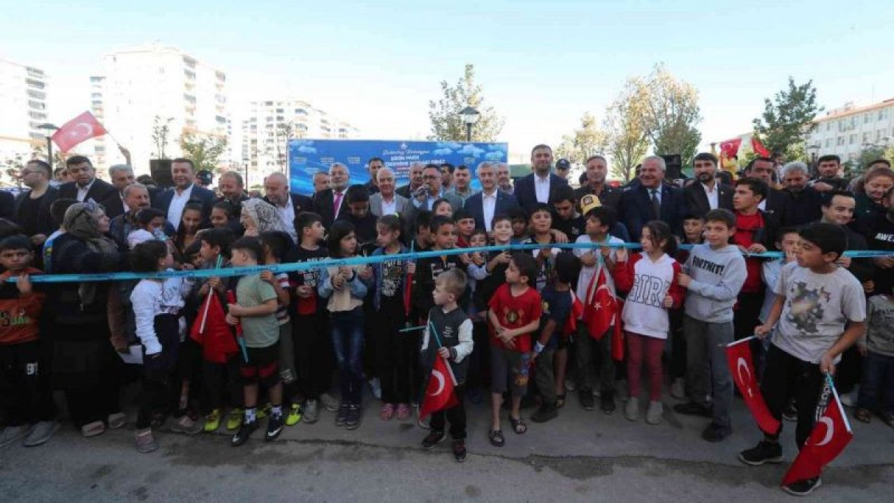 Şahinbey’de Şirin Park hizmete açıldı