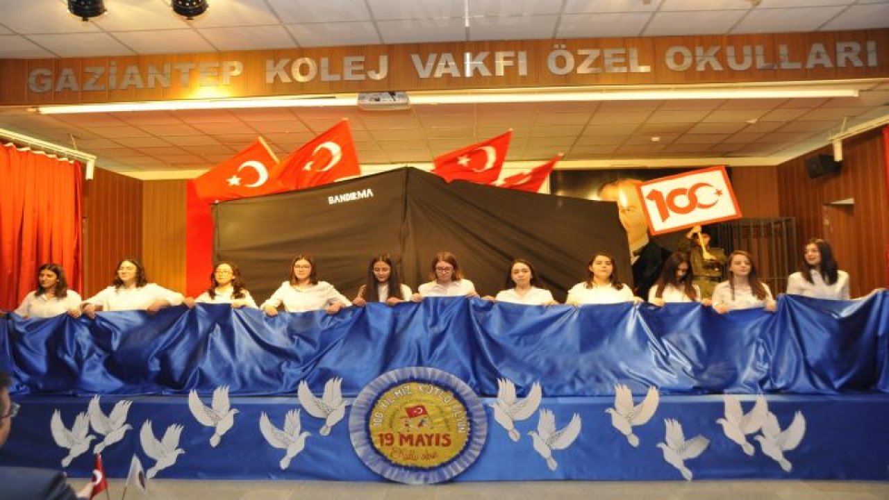 Gaziantep Kolej Vakfı'nda 19 Mayıs Coşkusu