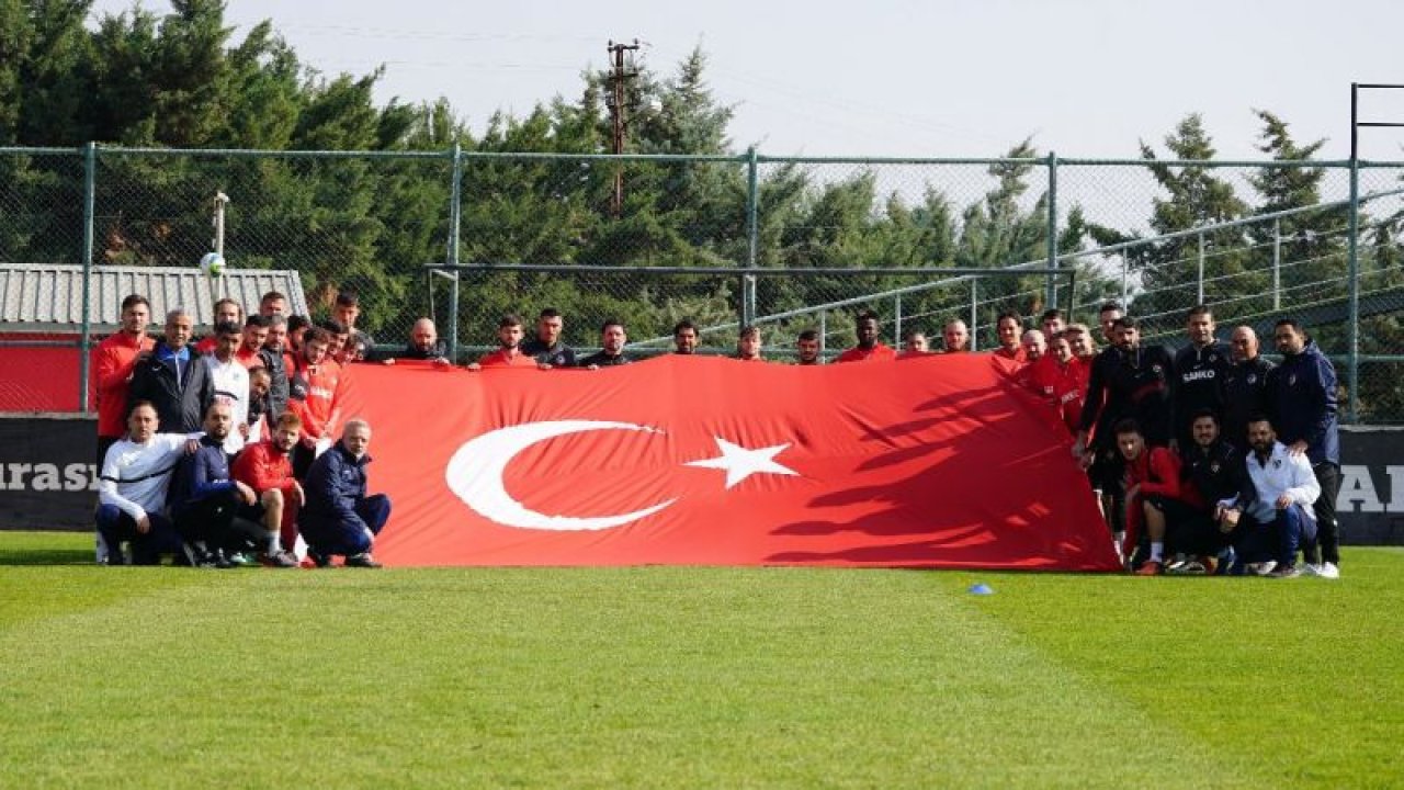 Gaziantep FK, 10 Kasım'da Atatürk'ü böyle andı