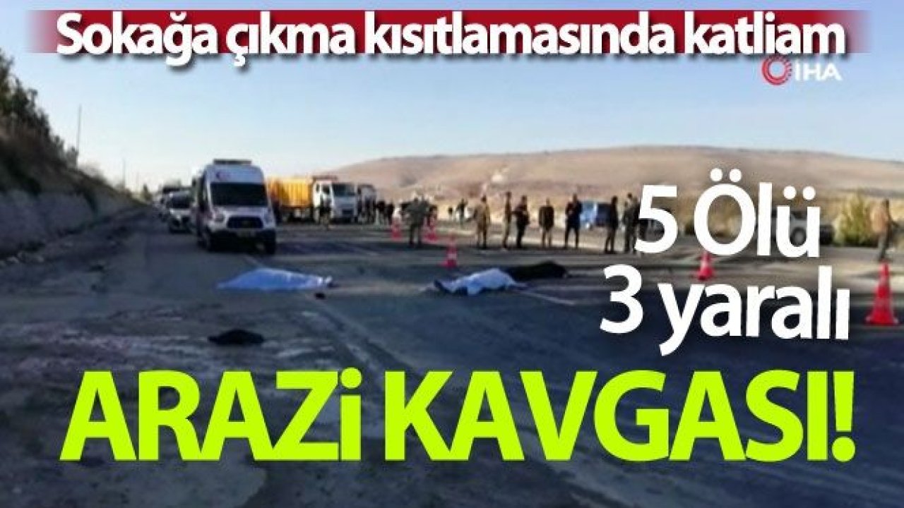 Sokağa çıkma kısıtlamasında katliam gibi kavga: 5 ölü, 3 yaralı