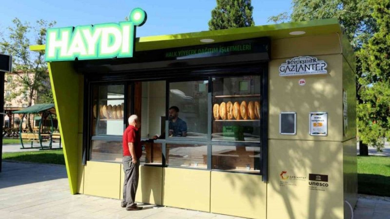 Gaziantep'te HAYDİ ekmek büfelerinin sayısı 31’e yükseldi