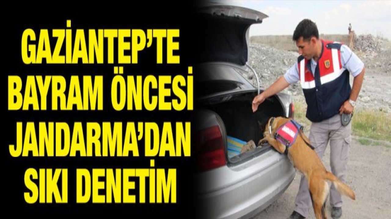 Jandarmadan bayram öncesi denetimi