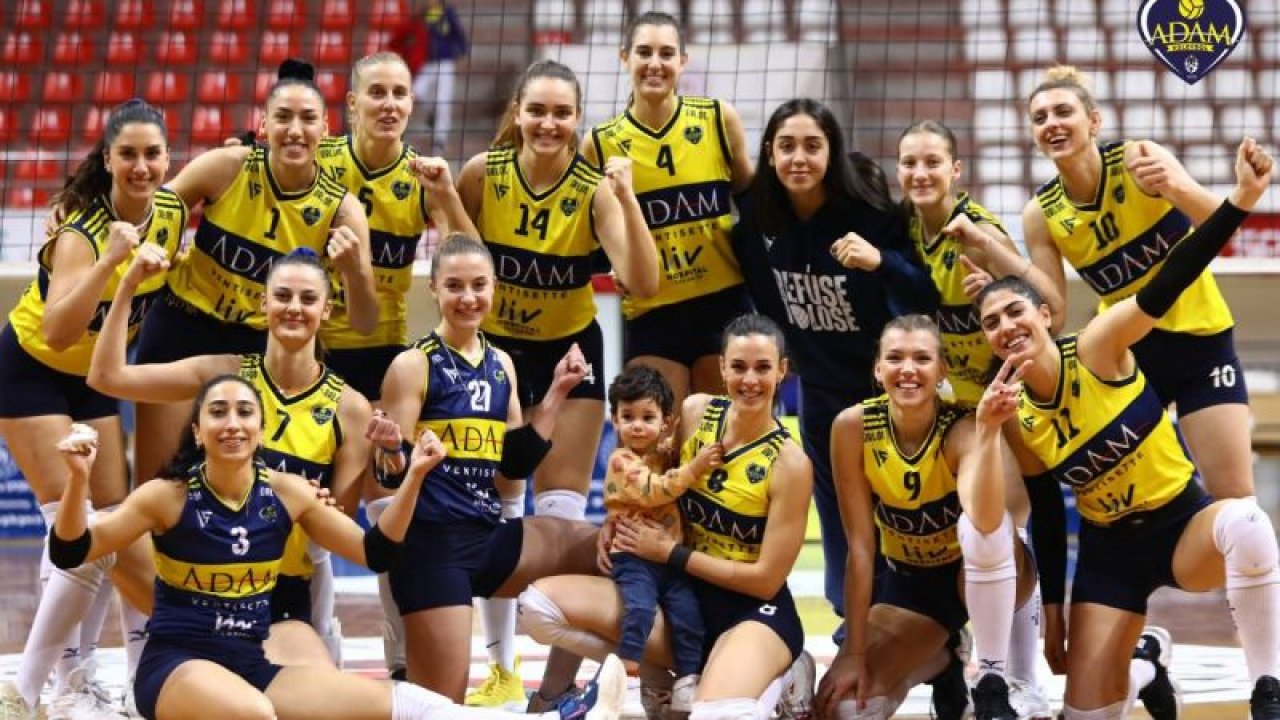 Yenilgisiz tek takım Adam Voleybol