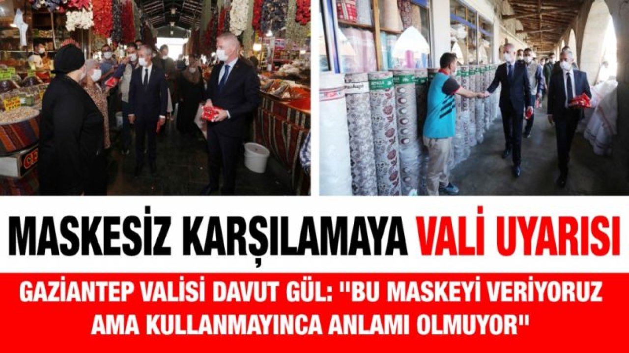 Maskesiz karşılamaya vali uyarısı