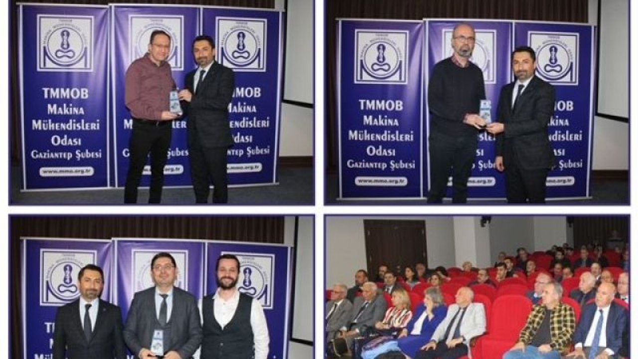 TMMOB Makina Mühendisleri Odası’nın “Onur Yılı Plaket Töreni”