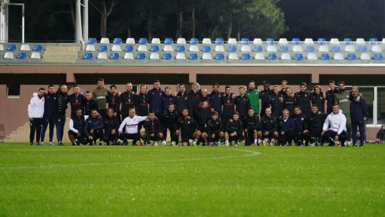 Gaziantep FK’nın Antalya kampı başladı