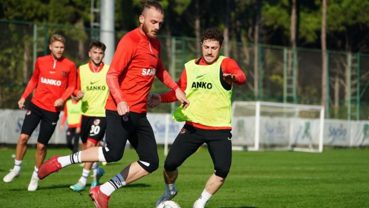 Gaziantep FK, Antalya'da taktik çalıştı