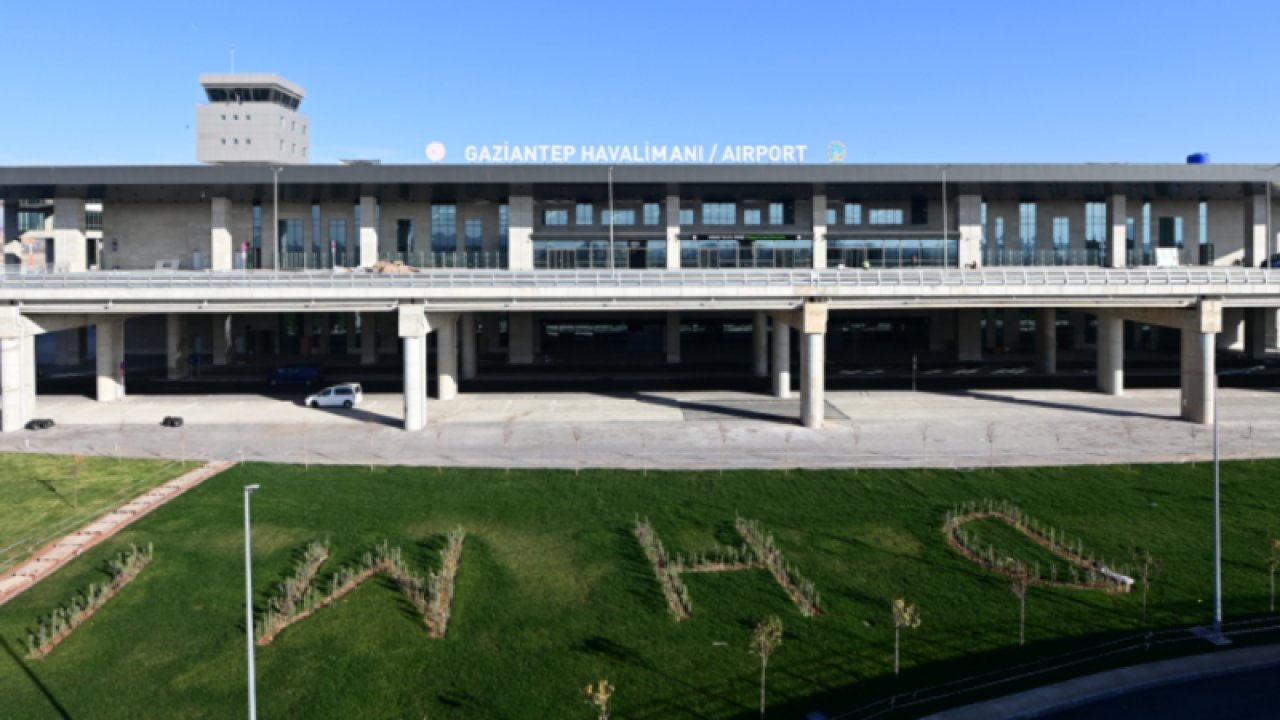 Gaziantep Havalimanında 2 milyonluk rekor yolcu sayısı