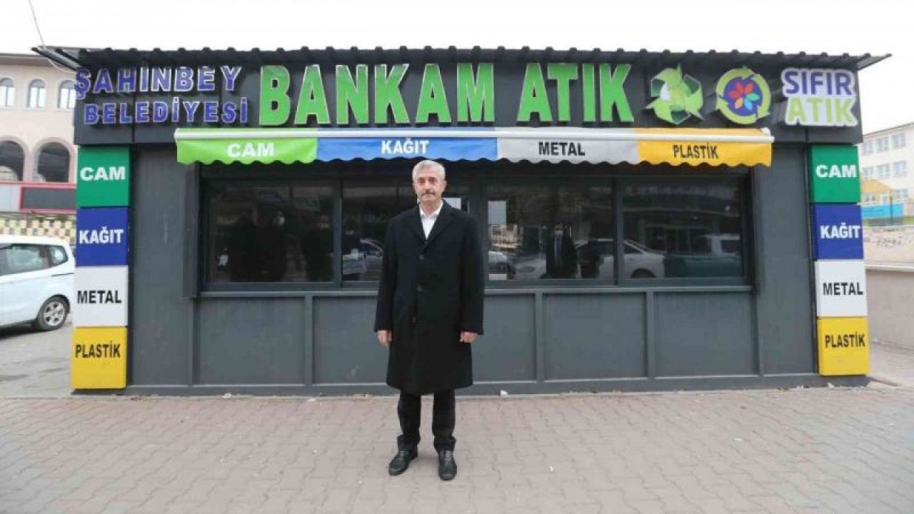 Şahinbey’de bankam atık noktalarına yoğun ilgi