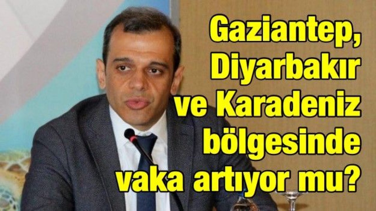 Gaziantep, Diyarbakır ve Karadeniz bölgesinde vaka artıyor mu?