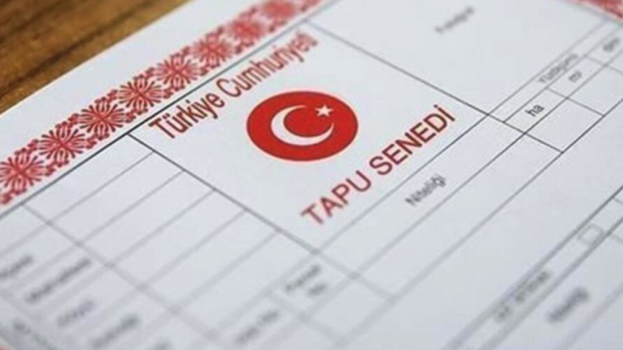 Gaziantepliler DİKKKAT! 1 Ocak'ta Tapuda yeni dönem başlıyor