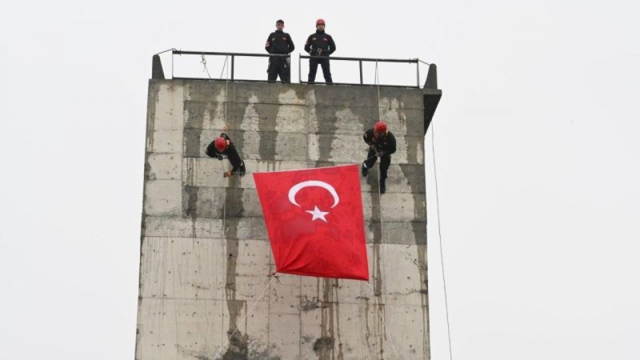 Gaziantep OSB İtfaiyesi ve Kayseri OSB İtfaiyesi ortak tatbikat gerçekleştirdi