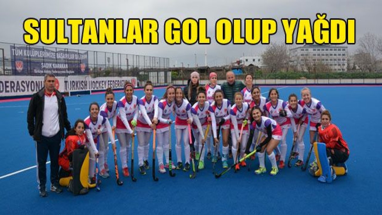 Sultanlar gol olup yağdı