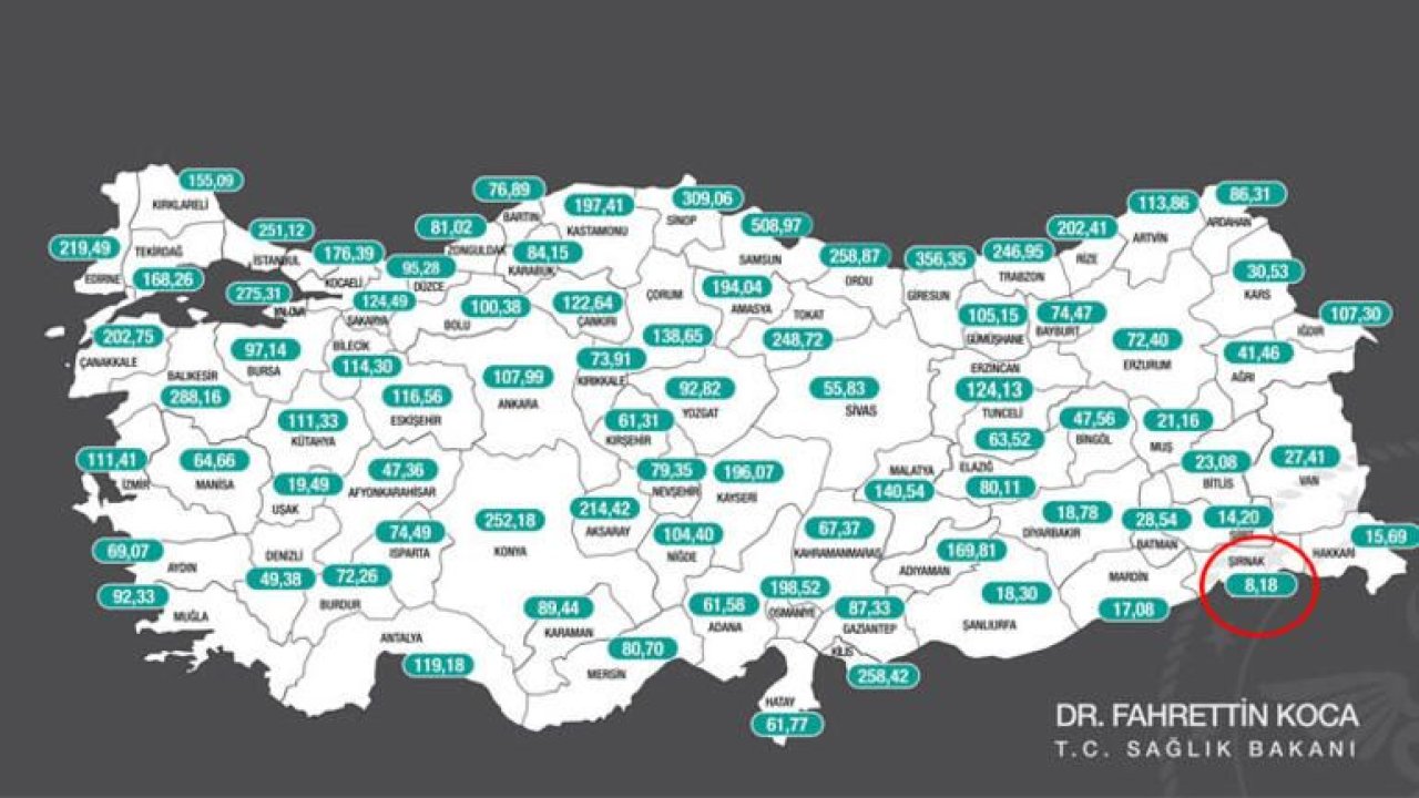 Risk haritasında 1 haftada 14 il daha kızardı! Tek mavi Şırnak kaldı!