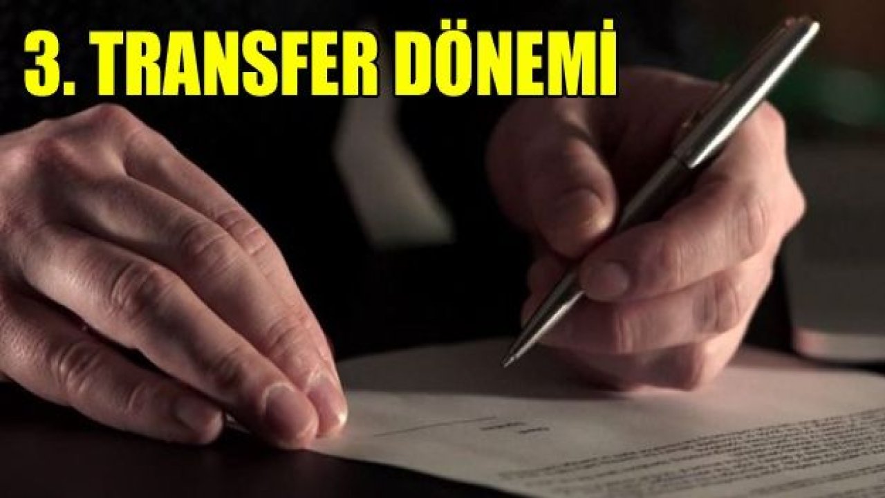 FIFA'dan kulüplere müjde! 3. transfer dönemi...