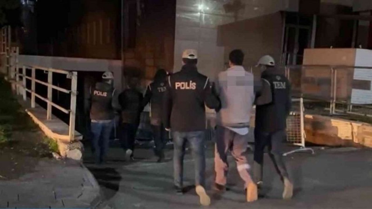 Gaziantep’te DEAŞ operasyonunda 3 şüpheli tutuklandı