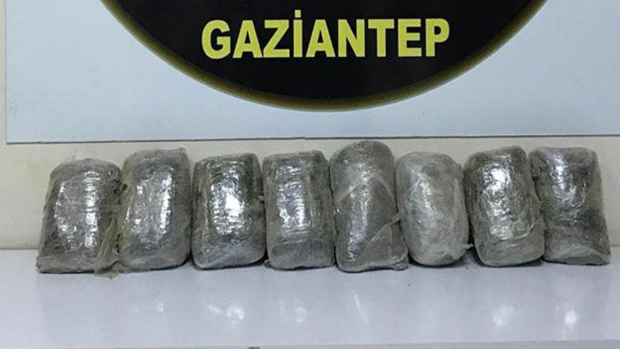 Kamyona zulalanan 8 kilo uyuşturucu ele geçirildi