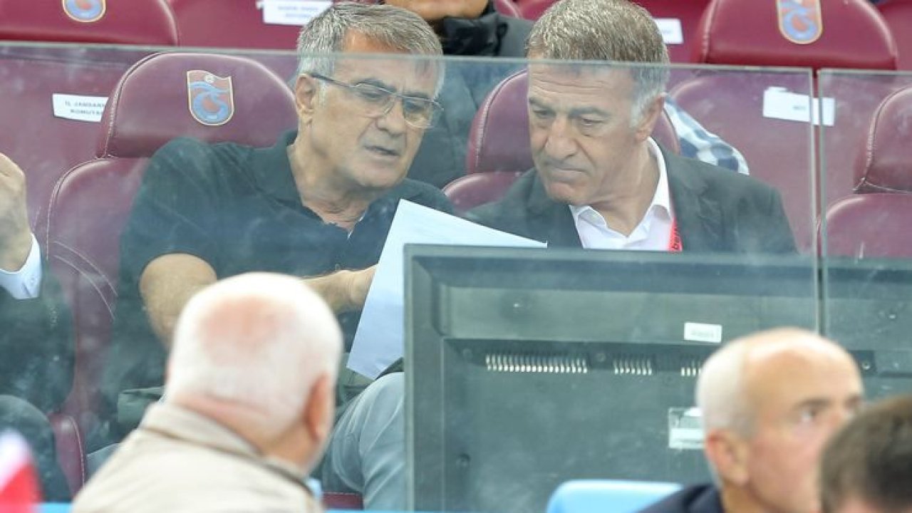 Şenol Güneş, Trabzonspor '“ Gaziantep maçını izledi