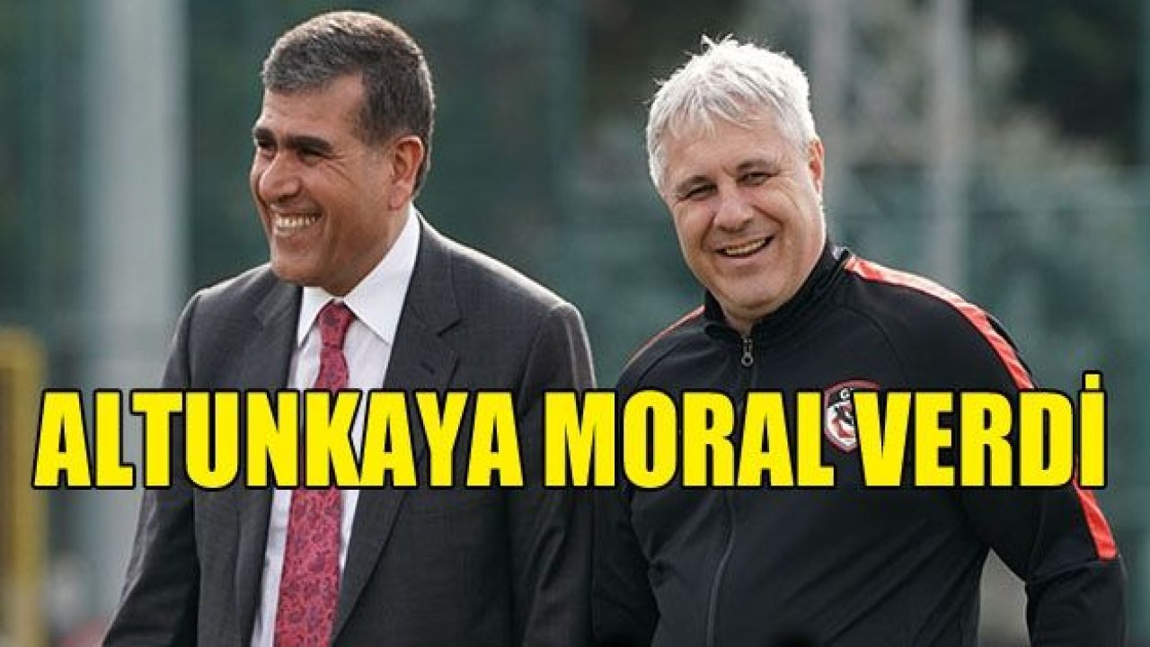 Altunkaya moral verdi