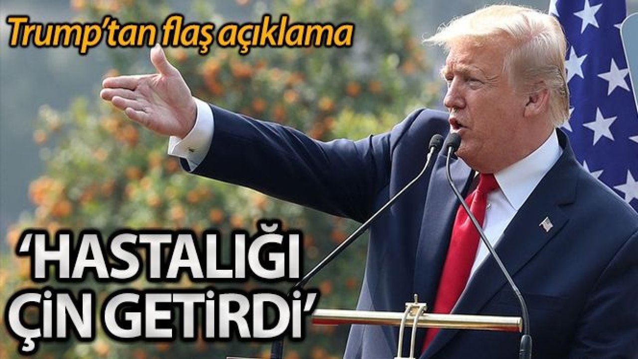 Trump 'Korona virüsü Çin'e ABD getirdi' iddialarını yalanladı