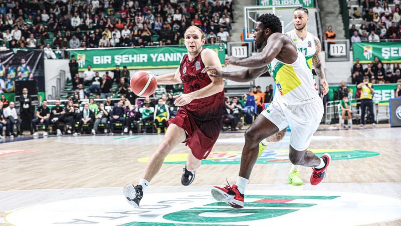 Gaziantep Basketbol, Bursa'da kaybetti