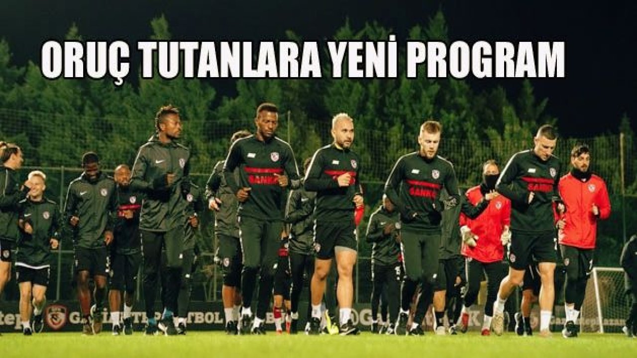 ORUÇ TUTANLARA AYRI PROGRAM