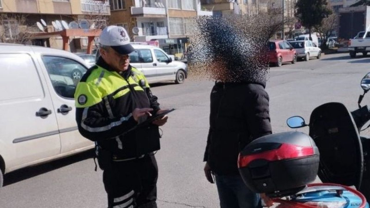 Gaziantep trafik ekipleri motosiklet denetimi yaptı