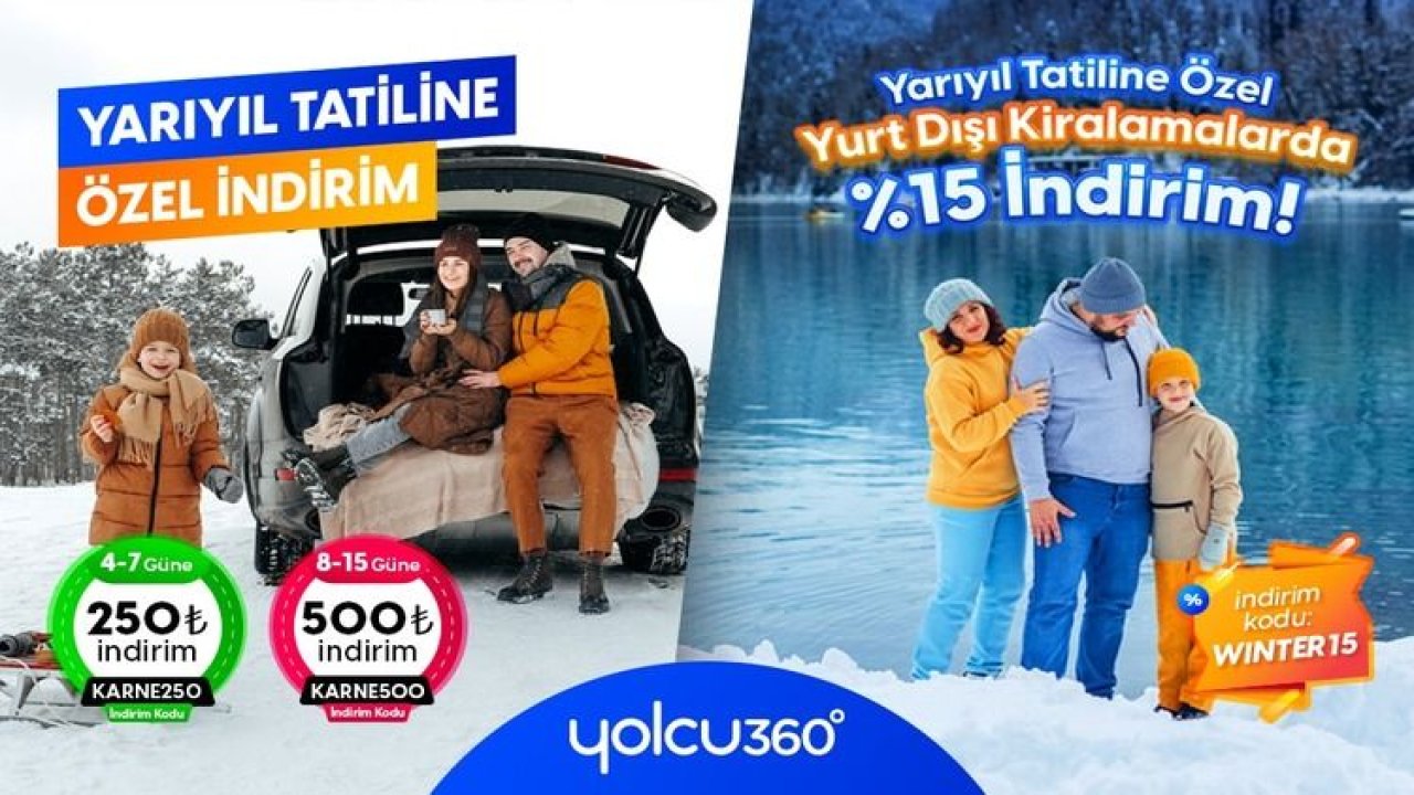 YOLCU360’TAN YARIYIL TATİLİ FIRSATLARI