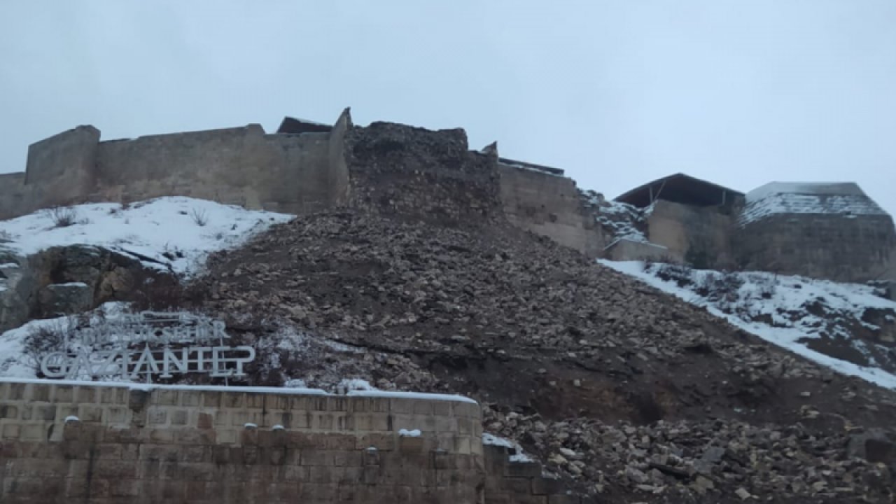 Gaziantep Kalesi Depremde Yıkıldı... Video Haber