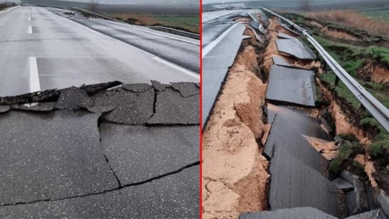 Gaziantep’i etkileyen deprem TAG Otoyolu’nu da vurdu! Ulaşım ve Altyapı Bakanlığı açıkladı: trafik alternatif yoldan akıtılacak