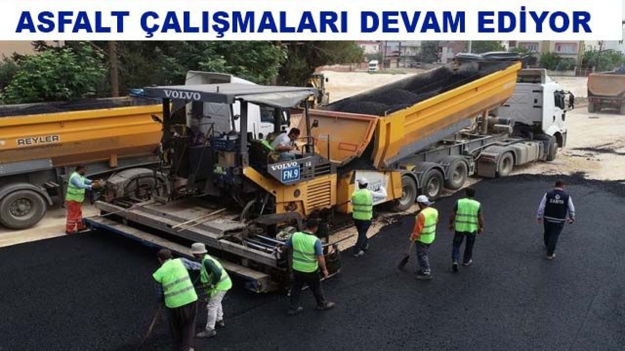 Büyükşehir Belediyesi Durmaksızın Köy Ve İlçe yollarını Asfatlıyor