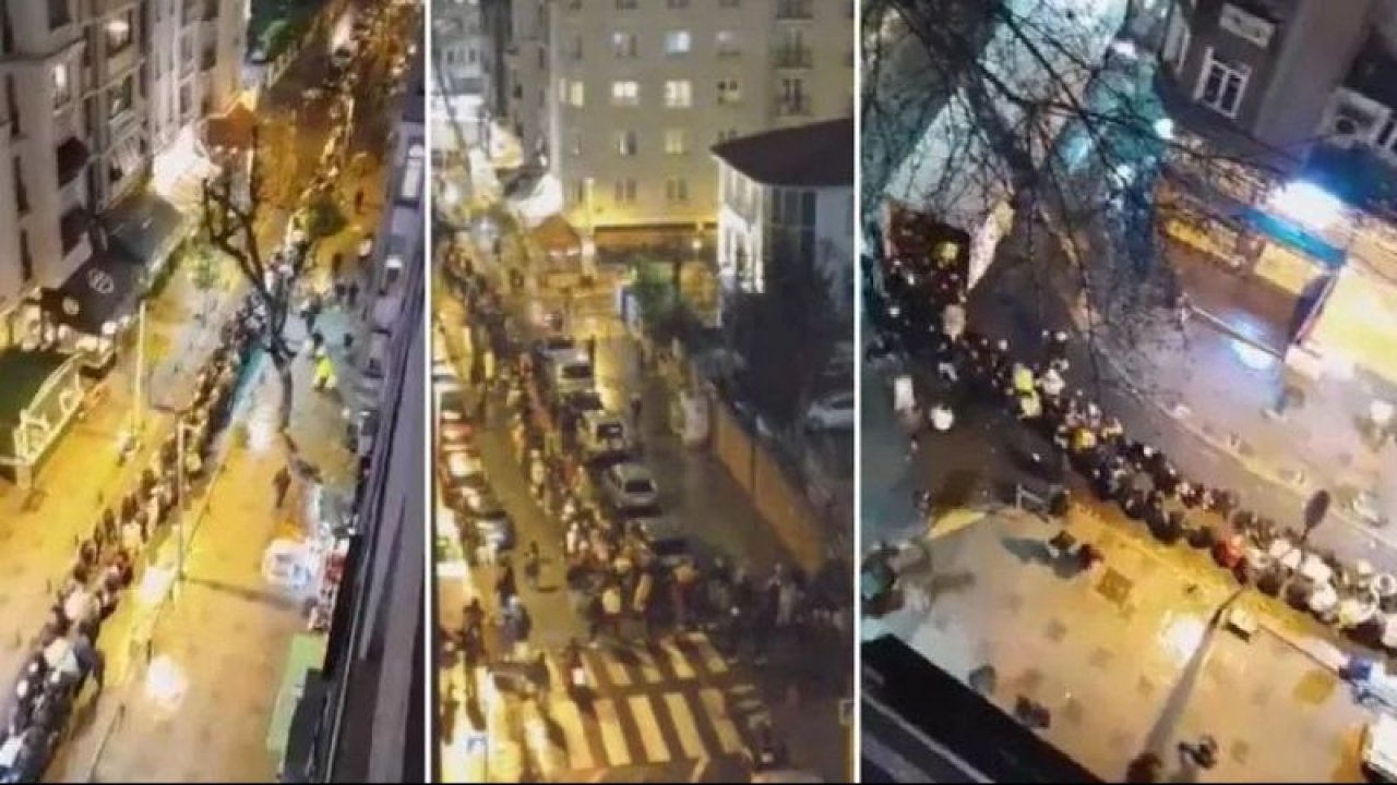 Deprem sonrası yardım toplamak için o ilde 1 kilometrelik insan zinciri oluşturdular! Görenler gözlerine bile inanamadı…