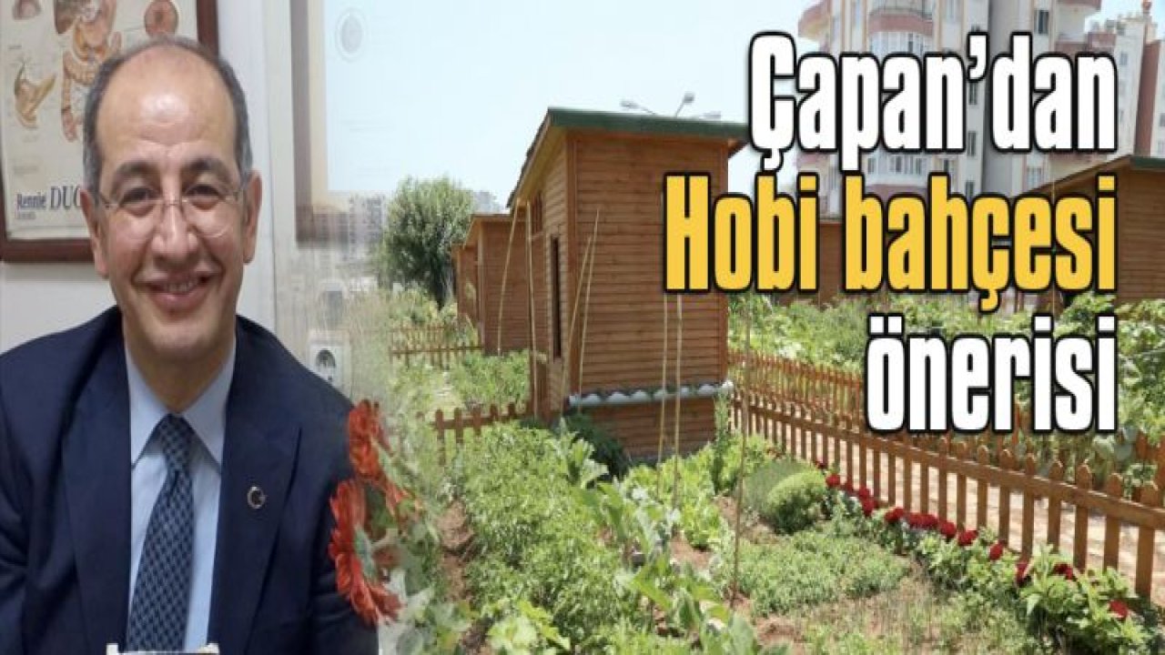 Çapan'dan Hobi bahçesi önerisi