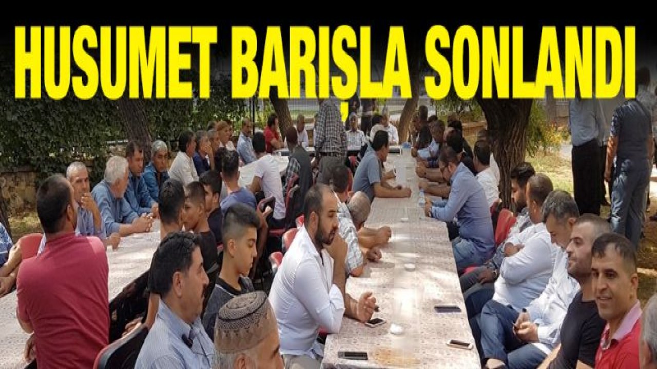 Gaziantep'te husumetli aileler barıştırıldı