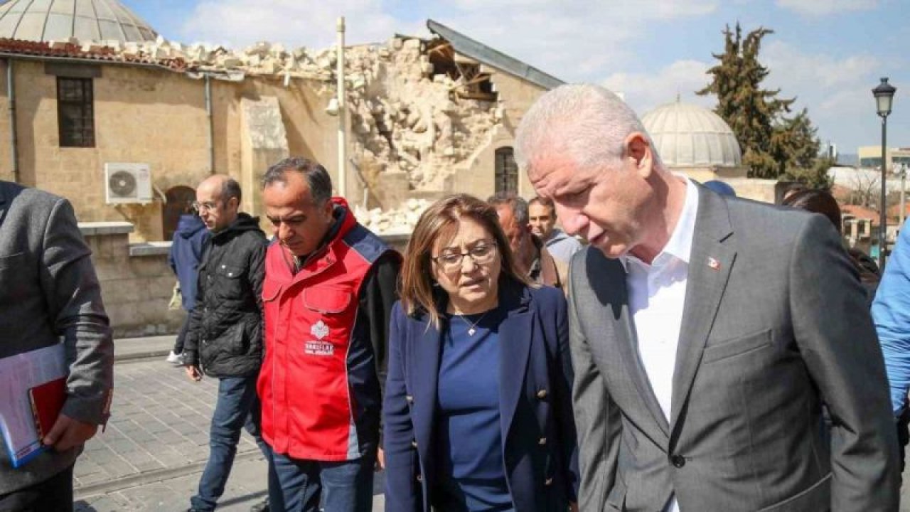 Gaziantep’te depremde zarar gören tarihi yapılar restore edilecek