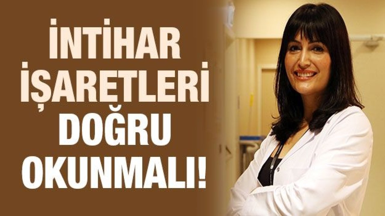 İntihar işaretleri doğru okunmalı!