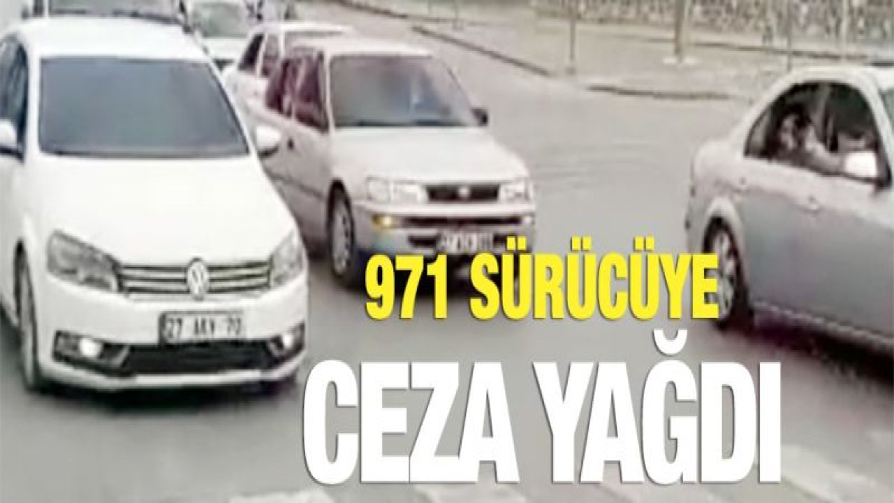 GAZİANTEP'TE TRAFİK DENETİMLERİ DEVAM EDİYOR