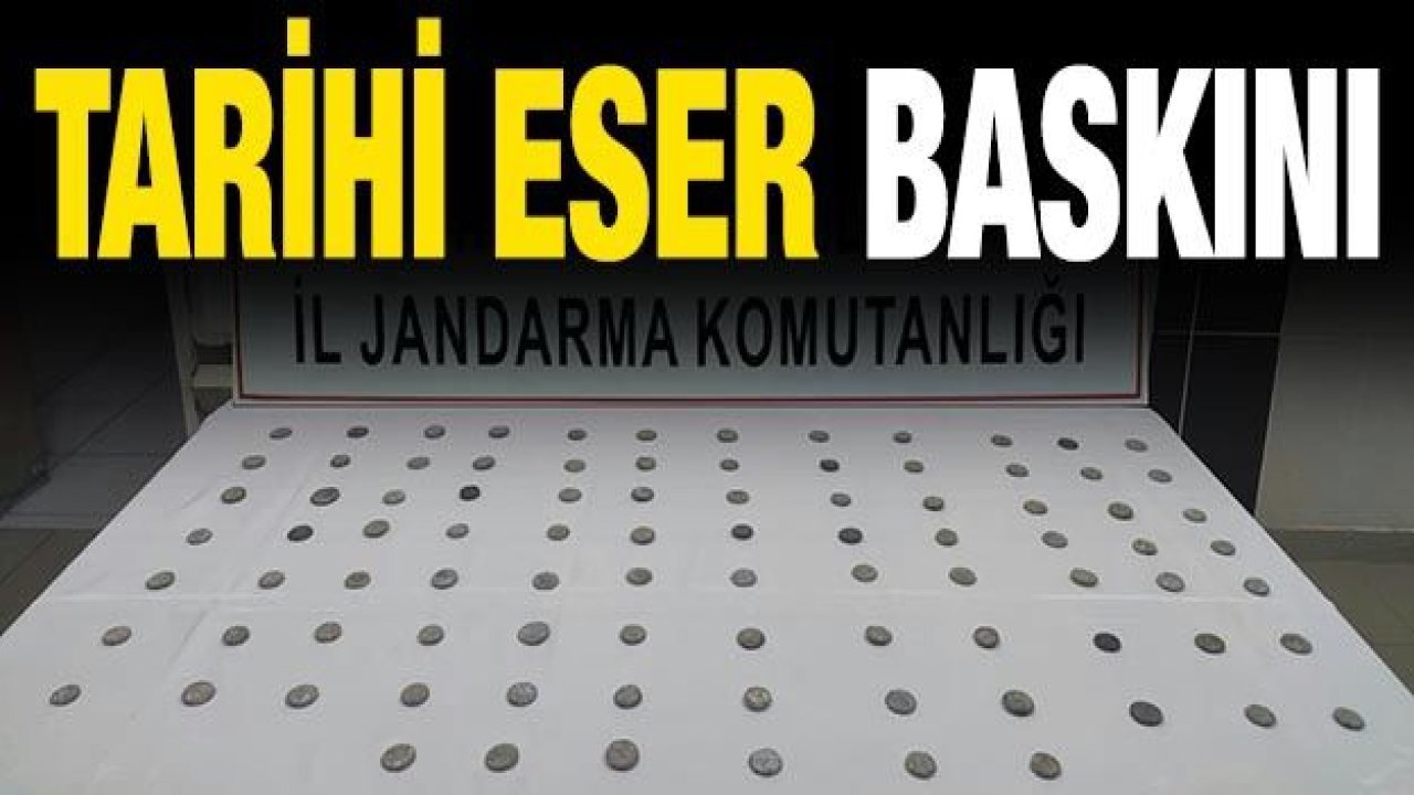 Tarihi eser ele geçirildi