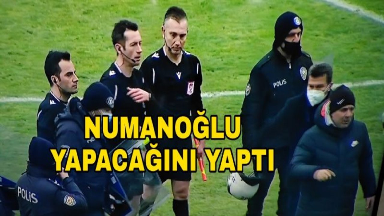 NUMANOĞLU YAPACAĞINI YAPTI