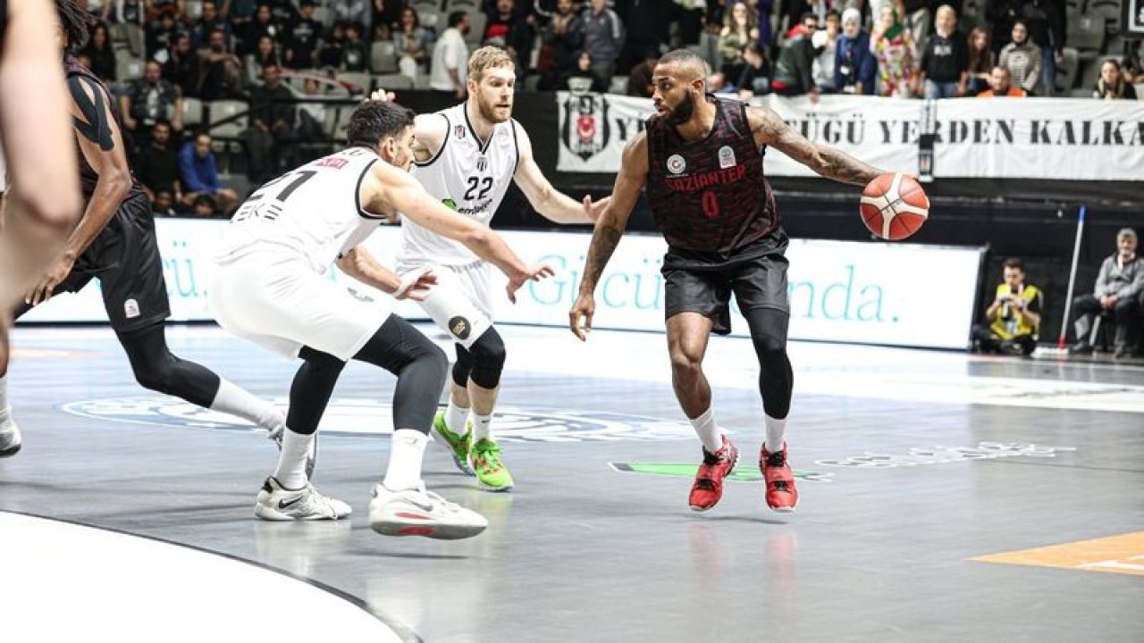 Gaziantep Basketbol, Beşiktaş’a direnemedi