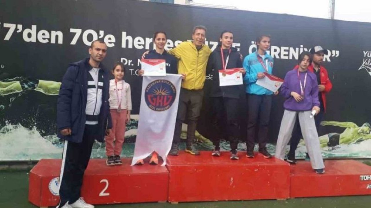 Atletizmde Gaziantep Kolej Vakfı başarısı