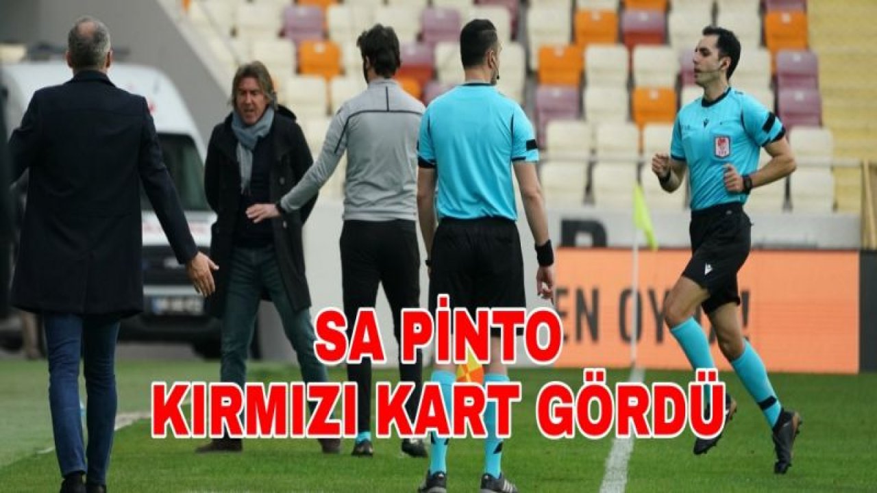 RİCARDO SA PİNTO KIRMIZI KART GÖRDÜ