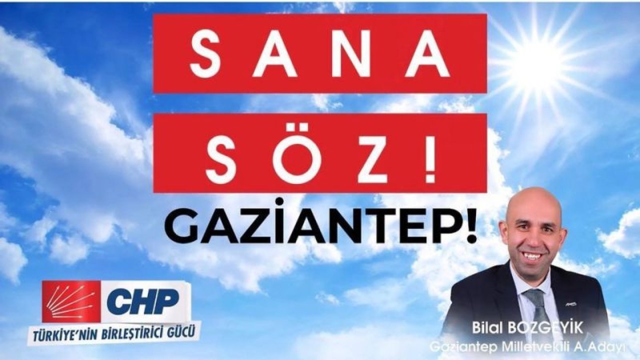 Gaziantep'te CHP’nin genç adayı dikkat çekiyor! Bilal Bozgeyik Kimdir?