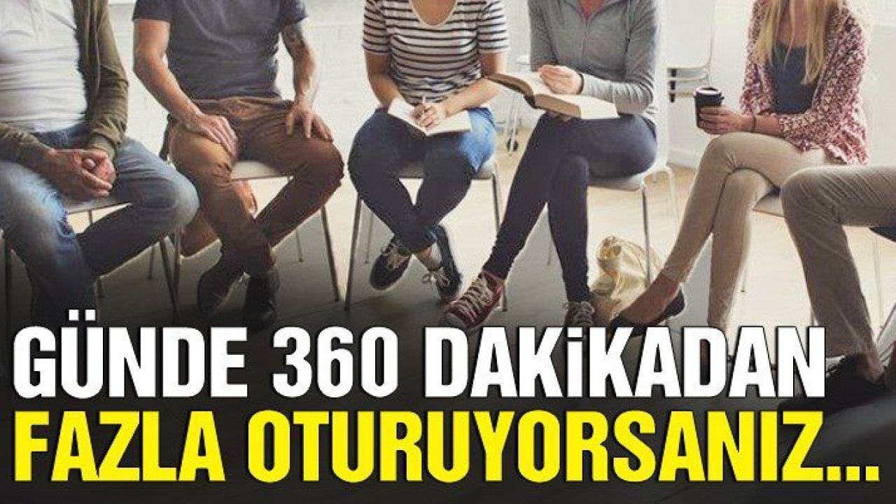 Otururken vücudumuzda neler oluyor?